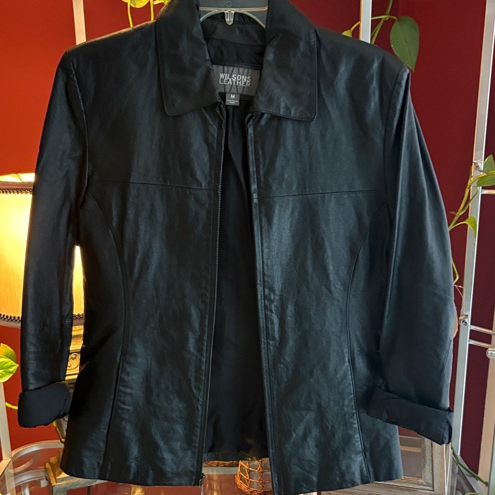 Wilsons Leather Classic Black Women's Jacket